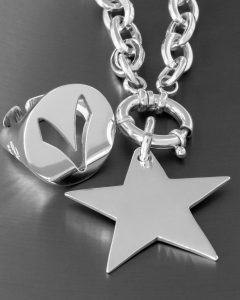large Star Necklace 