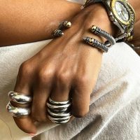 Online shopping for the latest silver collection of Sun Nafissi Jewelry