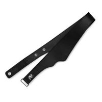 leather and silver belt
