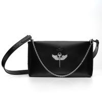 sword and wing clutch bag