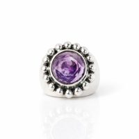Gemstone Silver Ring