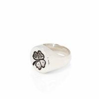 Clover Silver Ring