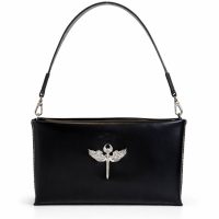 sword and wing clutch bag