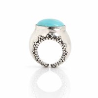 Silver Ring with Turquoise