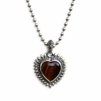 silver necklace