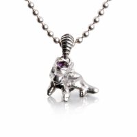 silver necklace