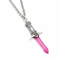 silver necklace