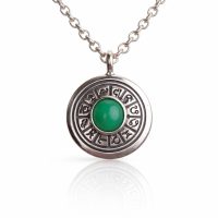 silver necklace