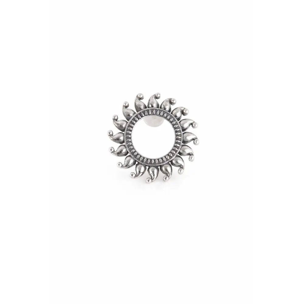 silver stud Earrings